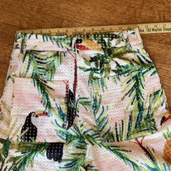 🆕FARM Rio Toucan Paradise Eyelet Pants - Picture 10 of 13